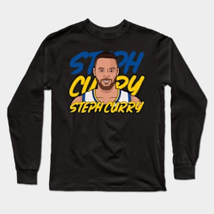 Steph Curry - Basketball Long Sleeve T-Shirt